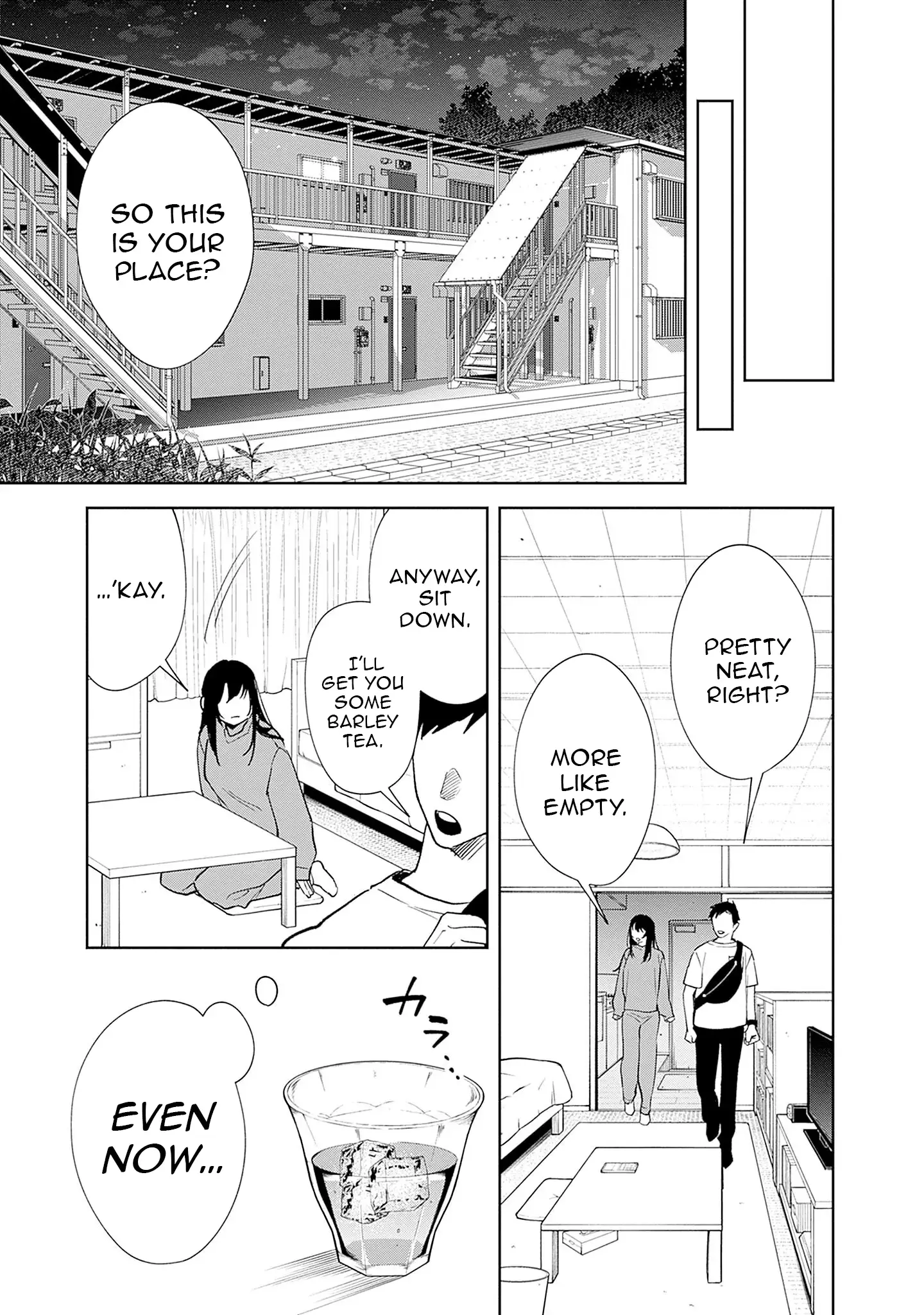 Living together with the queen from my high school days who was arrogant, surprisingly isn't that uncomfortable — Chapter 1 — Page 27