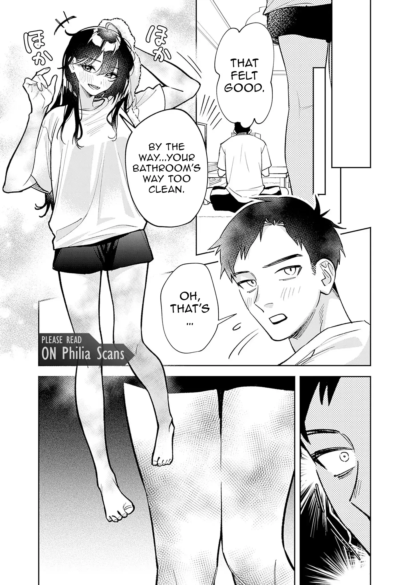 Living together with the queen from my high school days who was arrogant, surprisingly isn't that uncomfortable — Chapter 1 — Page 33