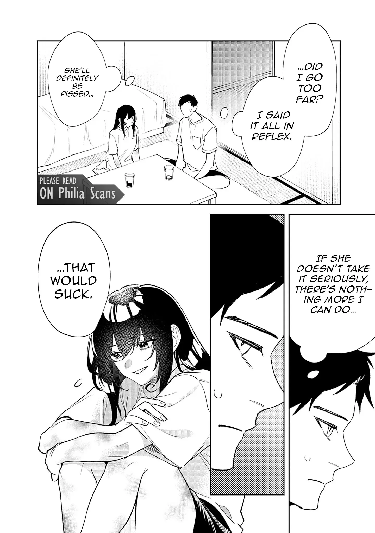 Living together with the queen from my high school days who was arrogant, surprisingly isn't that uncomfortable — Chapter 1 — Page 38