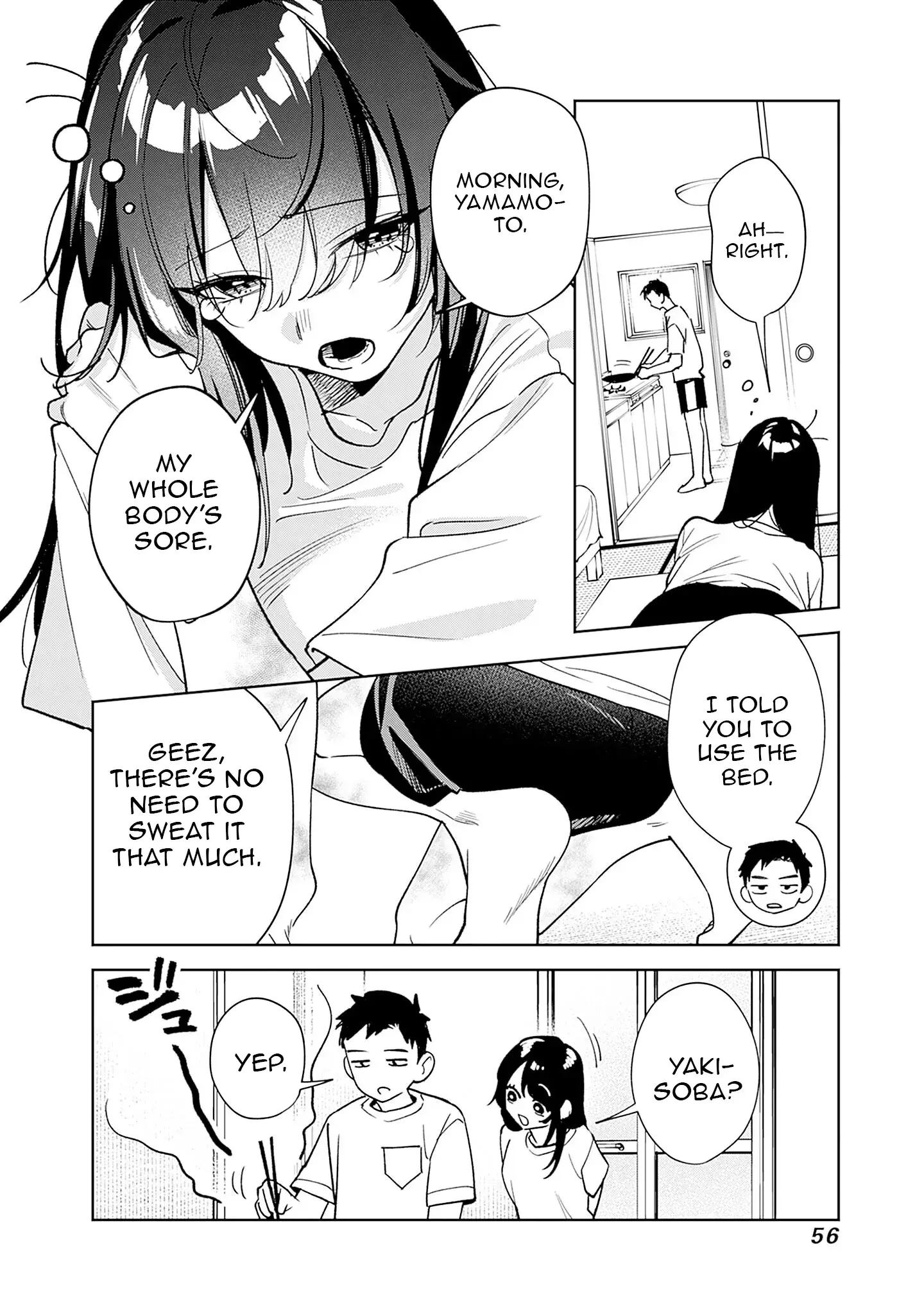 Living together with the queen from my high school days who was arrogant, surprisingly isn't that uncomfortable — Chapter 2 — Page 4