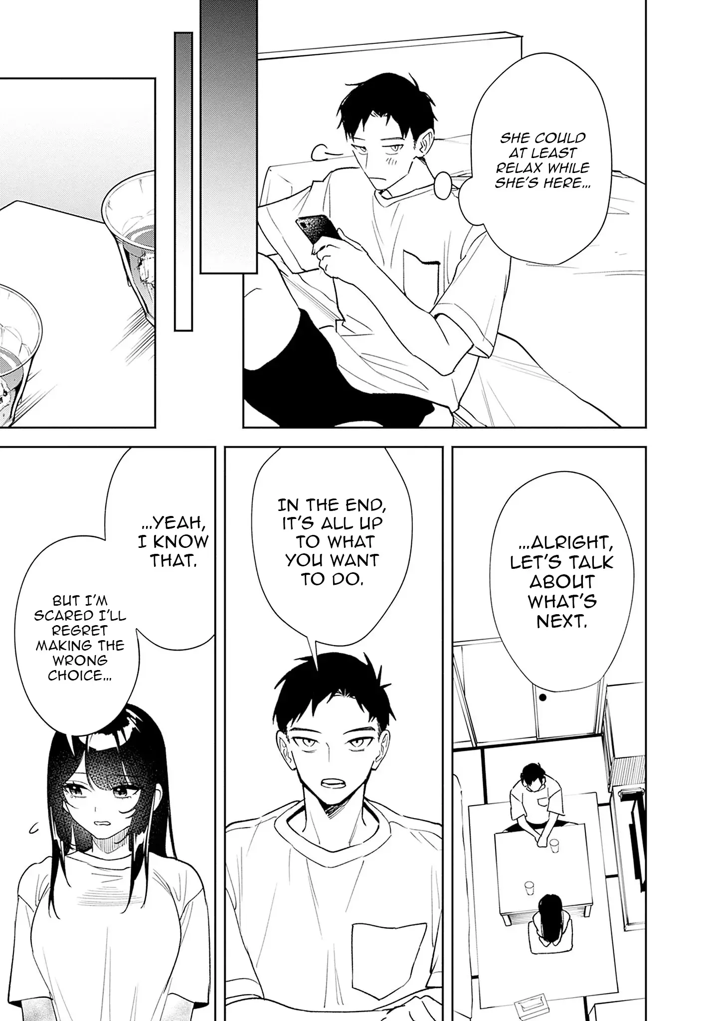 Living together with the queen from my high school days who was arrogant, surprisingly isn't that uncomfortable — Chapter 2 — Page 9