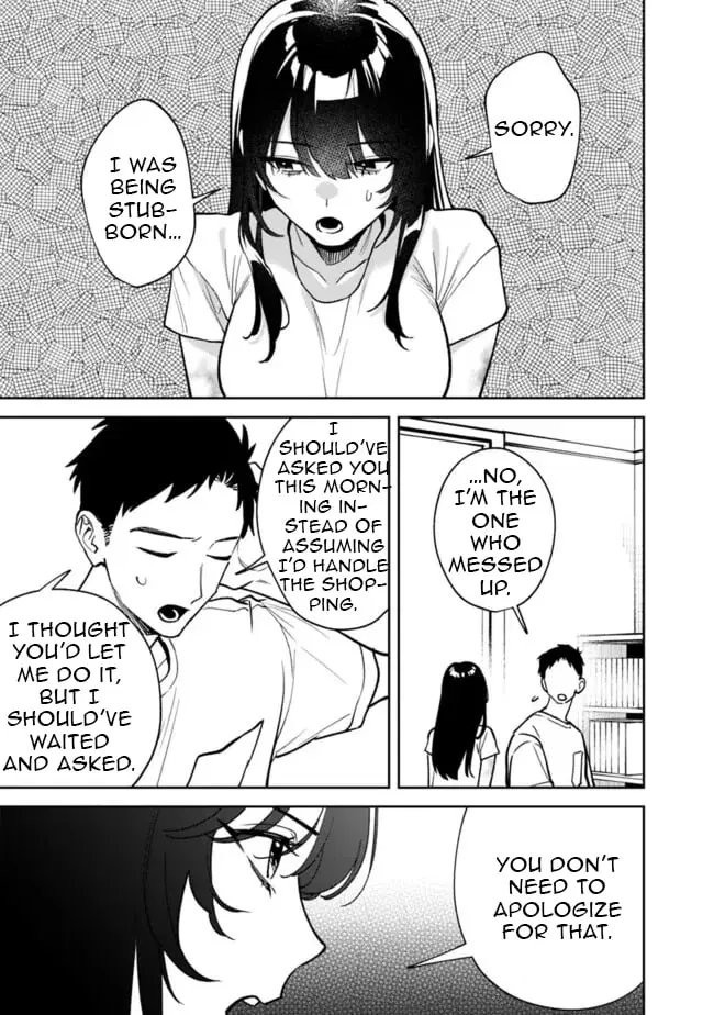 Living together with the queen from my high school days who was arrogant, surprisingly isn't that uncomfortable — Chapter 4 — Page 11