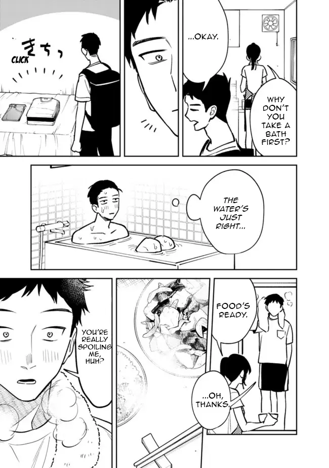Living together with the queen from my high school days who was arrogant, surprisingly isn't that uncomfortable — Chapter 7 — Page 5
