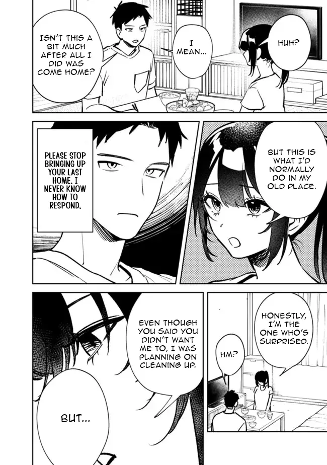 Living together with the queen from my high school days who was arrogant, surprisingly isn't that uncomfortable — Chapter 7 — Page 6