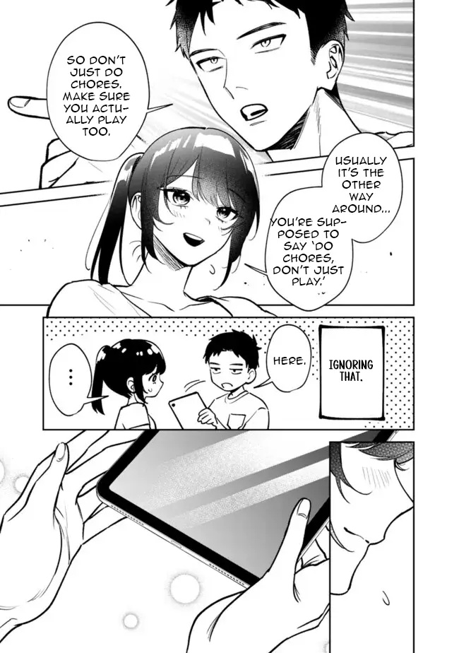 Living together with the queen from my high school days who was arrogant, surprisingly isn't that uncomfortable — Chapter 7 — Page 13
