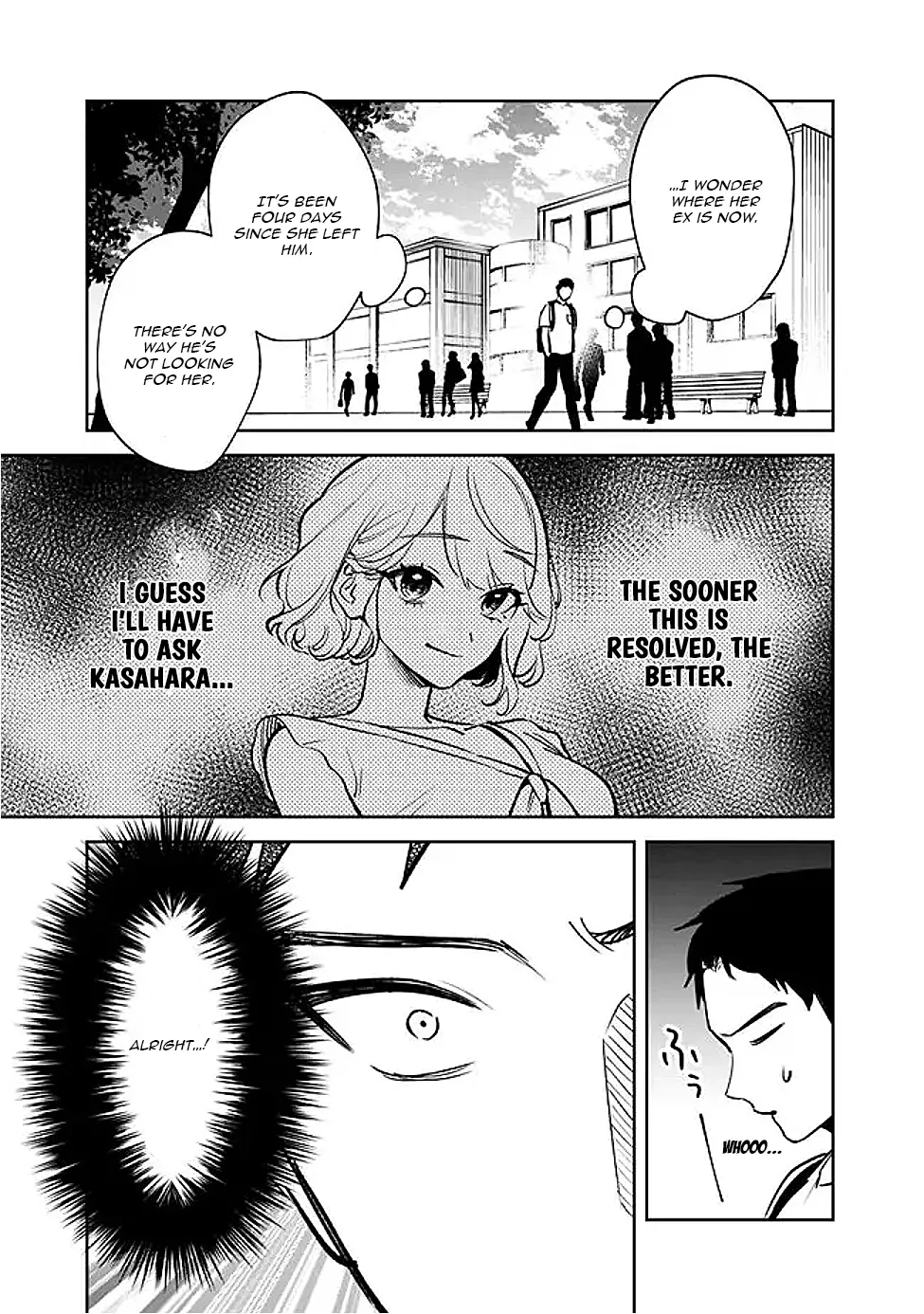 Living together with the queen from my high school days who was arrogant, surprisingly isn't that uncomfortable — Chapter 8 — Page 13