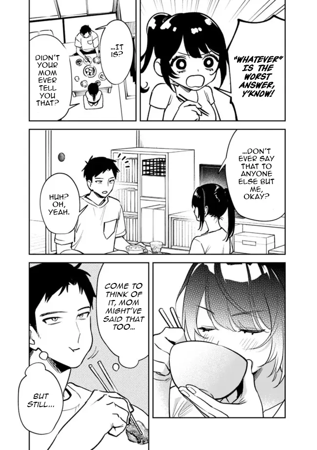 Living together with the queen from my high school days who was arrogant, surprisingly isn't that uncomfortable — Chapter 9 — Page 13