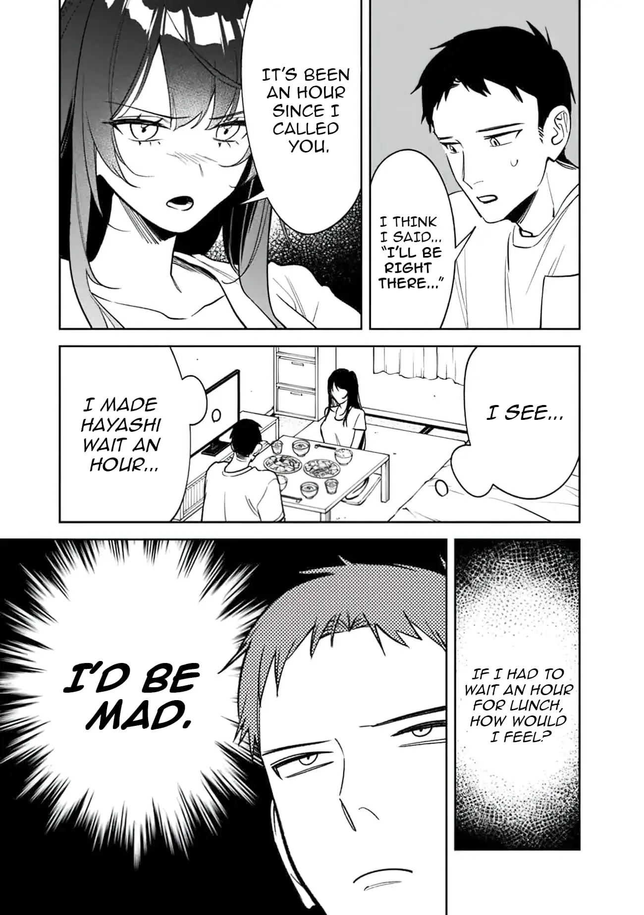 Living together with the queen from my high school days who was arrogant, surprisingly isn't that uncomfortable — Chapter 17 — Page 5