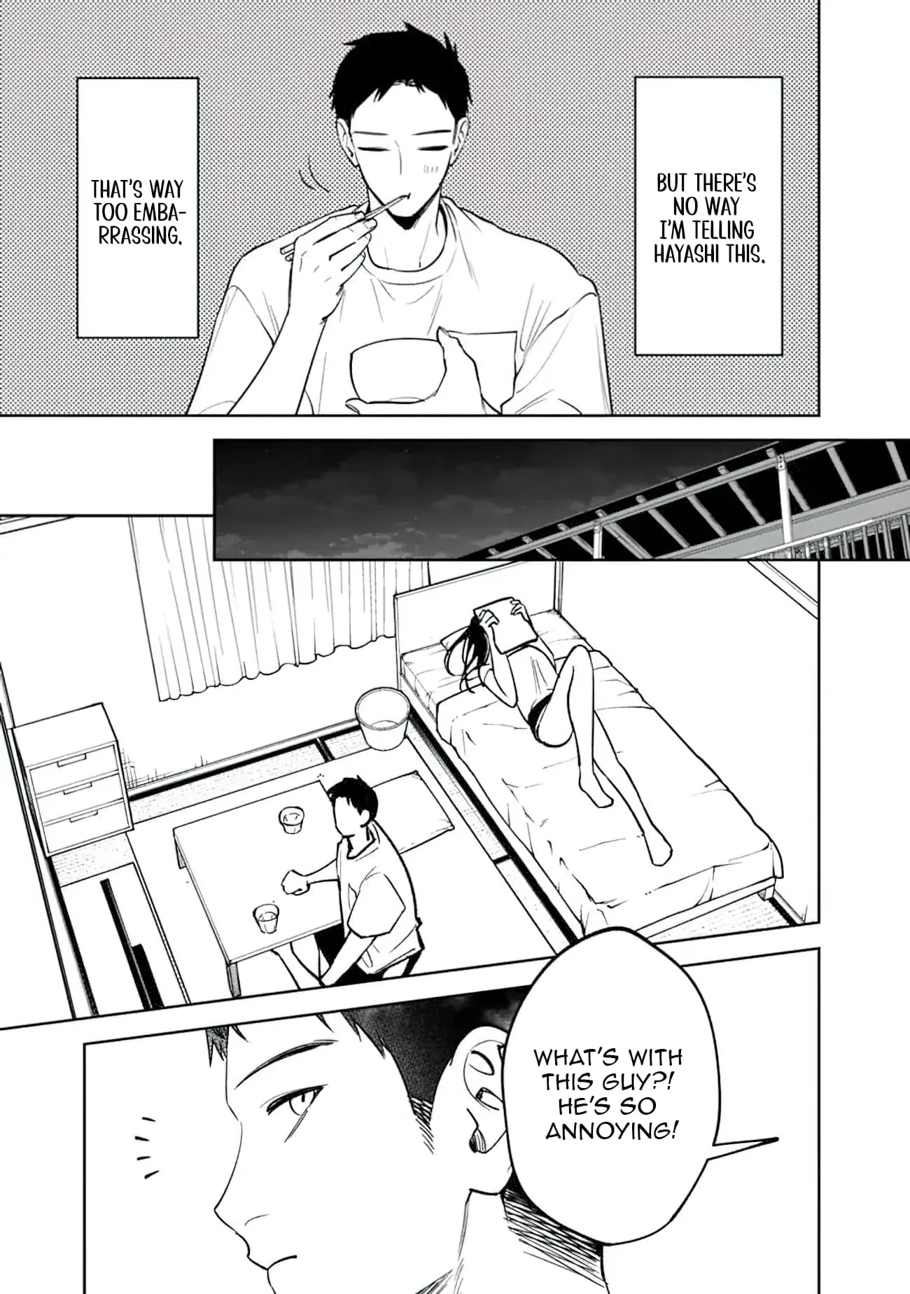 Living together with the queen from my high school days who was arrogant, surprisingly isn't that uncomfortable — Chapter 17 — Page 9