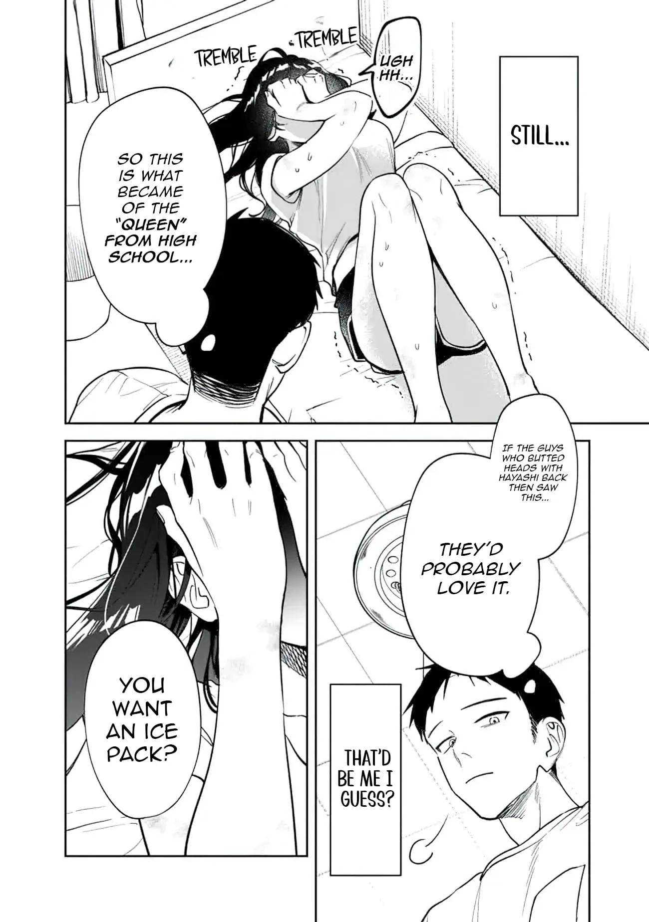 Living together with the queen from my high school days who was arrogant, surprisingly isn't that uncomfortable — Chapter 17 — Page 14
