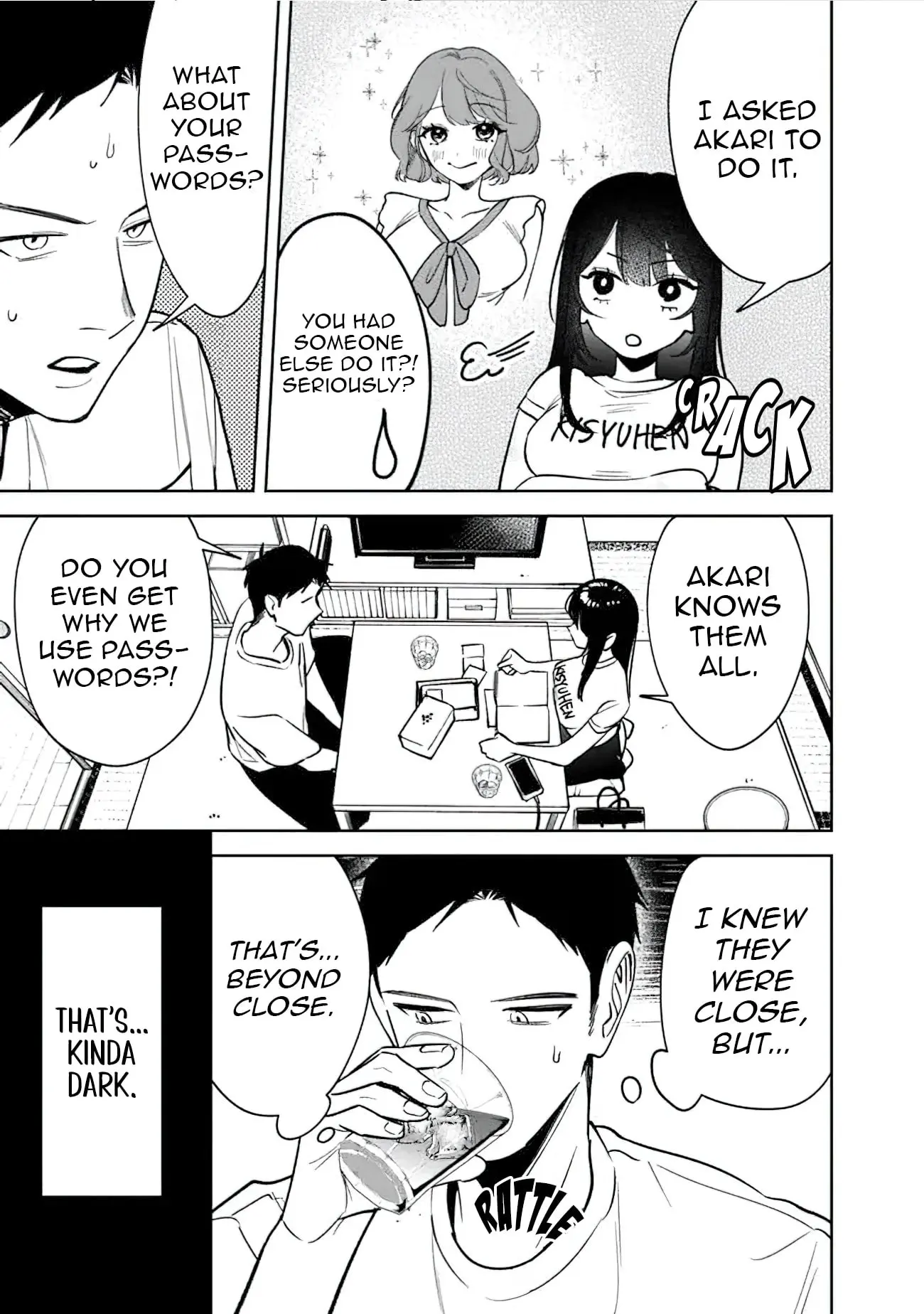 Living together with the queen from my high school days who was arrogant, surprisingly isn't that uncomfortable — Chapter 18 — Page 9