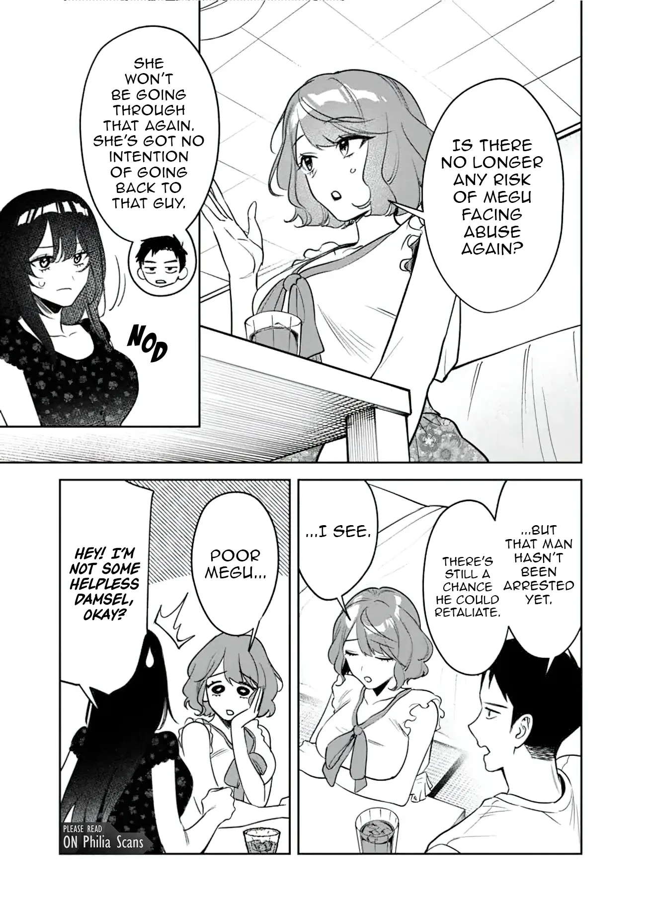 Living together with the queen from my high school days who was arrogant, surprisingly isn't that uncomfortable — Chapter 19 — Page 13