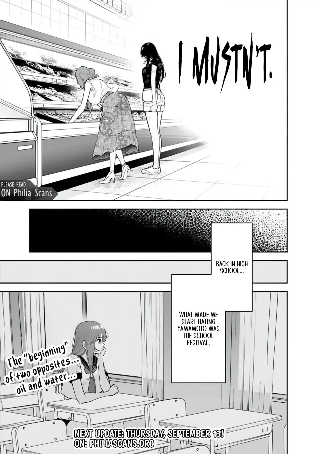 Living together with the queen from my high school days who was arrogant, surprisingly isn't that uncomfortable — Chapter 20 — Page 15