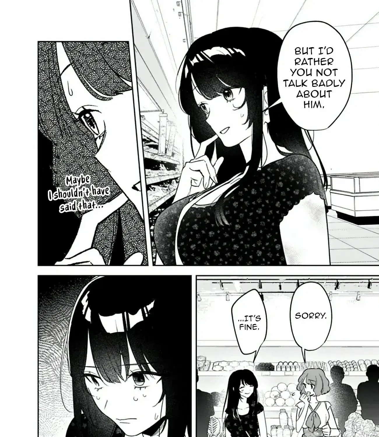 Living together with the queen from my high school days who was arrogant, surprisingly isn't that uncomfortable — Chapter 21 — Page 23