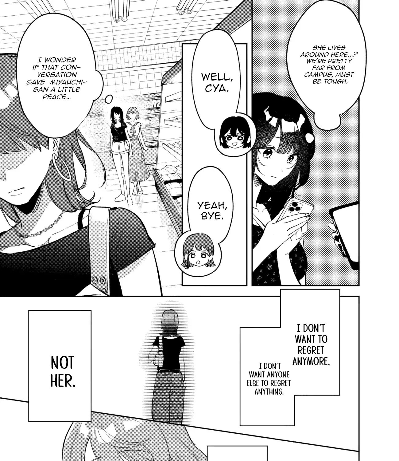 Living together with the queen from my high school days who was arrogant, surprisingly isn't that uncomfortable — Chapter 22 — Page 9