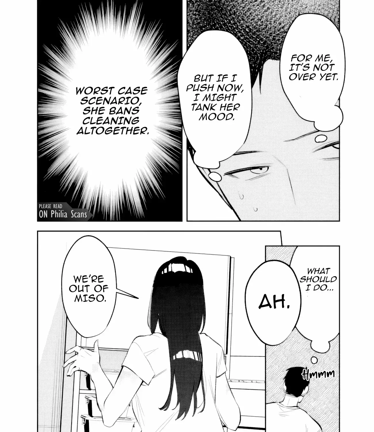 Living together with the queen from my high school days who was arrogant, surprisingly isn't that uncomfortable — Chapter 25 — Page 7
