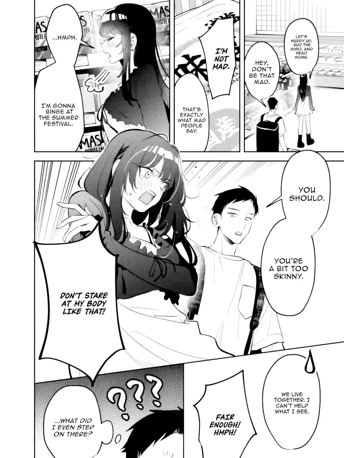Living together with the queen from my high school days who was arrogant, surprisingly isn't that uncomfortable — Chapter 26 — Page 19