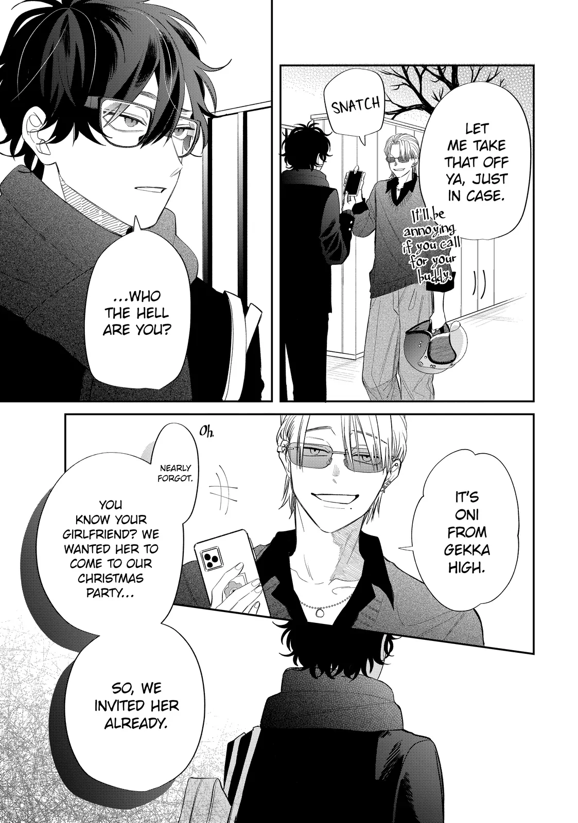 Glasses with a Chance of Delinquent